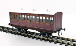 Dapol 7P-020-600D Stroudley 4wl Mainline 3rd 811 Mahogany Lit DCC-Fitted O Gauge