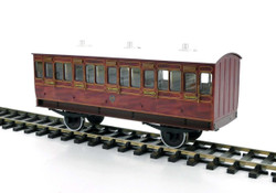 Dapol 7P-020-200D Stroudley 4wl Suburban 2nd 507 Mahogany Lit DCC-Fitted O Gauge