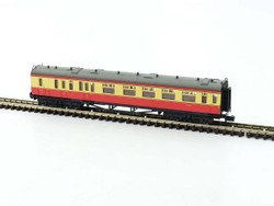 Dapol 2P-000-234  Collett Coach Brake Composite BR Crimson/Cream W7345 N Gauge