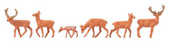 Faller 151907 Red Deer (6) Figure Set HO