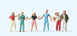 Preiser 14065 Young Passers By (6) Standard Figure Set HO