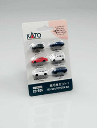 Kato 23-505 Modern Toyota Car Set (6) N Gauge