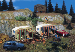 Vollmer 45145 Caravans with Awnings (2) Kit HO