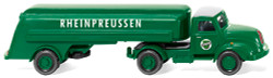 Wiking 080049 Magirus S3500 Tank Trailer Truck Rheinpreussen HO