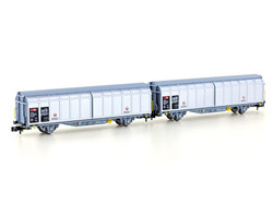 Hobbytrain 24660  SBB Hbbiks-tt305 Van Set (2) VI N Gauge