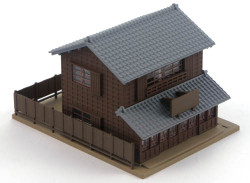 Kato 23-451A Diotown Traditional Shop with Eaves (Pre-Built) N Gauge