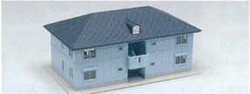 Kato 23-402A Diotown House Turquoise (Pre-Built) N Gauge
