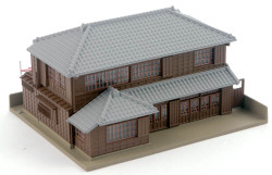 Kato 23-482 Diotown Gable Roofed House with Porch (Pre-Built) N Gauge