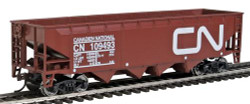 Walthers Trainline 931-1424 Offset Hopper Canadian National HO