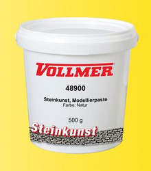 Vollmer 48900 Stone Art Modelling Paste (500g)