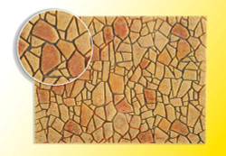 Vollmer 48727 Stone Art Mediterranean Paving Plate 54x16.3cm O Gauge