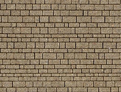 Vollmer 48724 Stone Art Crushed Stone Wall Plate 54x16.3cm O Gauge