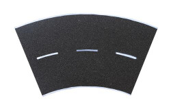 Vollmer 48267 Stone Art Asphalt Curved Street Plate 30cm Radius HO