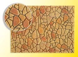 Vollmer 48227 Stone Art Mediterranean Paving Plate 28x16.3cm HO