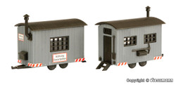 Vollmer 45722 Construction Trailers (2) Kit HO