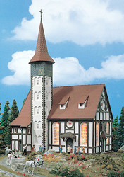 Vollmer 43768 Altbach Half Timbered Church Kit HO