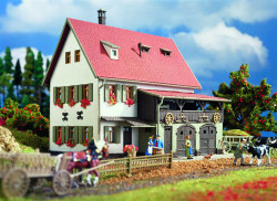 Vollmer 43721 Farmhouse with Shed Kit HO