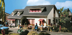 Vollmer 43723 House with Shop Kit HO