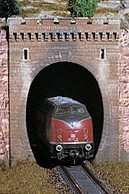 Vollmer 42501 Single Track Tunnel Portal (2) HO