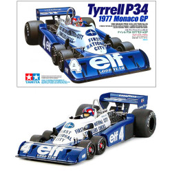 TAMIYA 20053 Tyrrell P34 Monaco 1977  1:20 F1 Car Model Kit