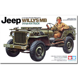 TAMIYA 35219 Jeep Willys MB 1:4-ton 4x4 Truck 1:35 Military Model Kit