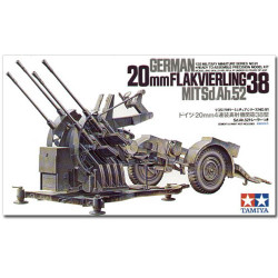 TAMIYA 35091 German 2cm Flakvierling 38 1:35  Military Model Kit