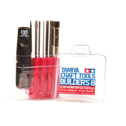 TAMIYA 74023 Builders 8 piece Screwdriver Set Tools / Accessories
