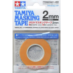 Tamiya 87207 Masking Tape 2mm Model Kit  Tools Accessories
