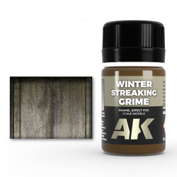 AK Interactive AK014 Winter Streaking Grime Enamel Wash 35ml