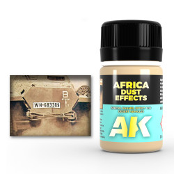 AK Interactive AK022 Africa Dust Effect Enamel Wash 35ml
