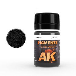 AK Interactive Pigments: Black - 039