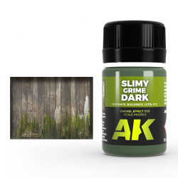 AK Interactive AK026 Slimy Grime Dark Enamel Wash 35ml