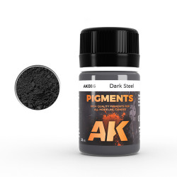 AK Interactive Pigments: Dark Steel - 086