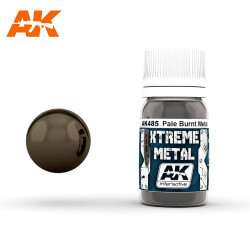 AK Interactive 485 Xtreme Metal - Pale Burnt Metal Paint 30ml