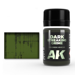 AK Interactive AK024 Dark Streaking Grime Enamel Wash 35ml