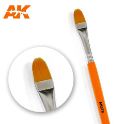 AK Interactive Rounded Weathering Paint Brush AK579