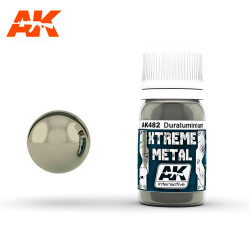 AK Interactive 482 Xtreme Metal - Duraluminium Paint 30ml