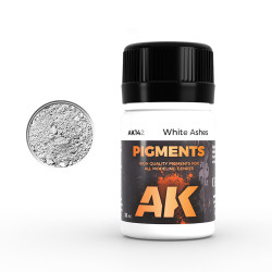 AK Interactive Pigments: White Ashes - 142