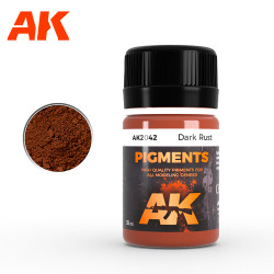AK Interactive Pigments: Dark Rust - 2042