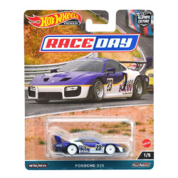 Hot Wheels HKC59 Race Day: Porsche 935 1:64 Premium Diecast Car