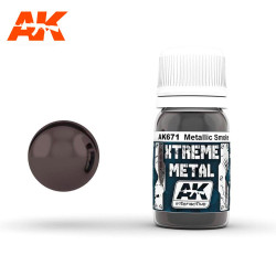 AK Interactive 671 Xtreme Metal - Metallic Smoke Paint 30ml