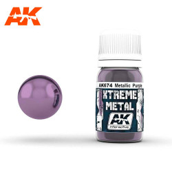 AK Interactive 674 Xtreme Metal - Metallic Purple Paint 30ml