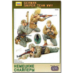 ZVEZDA 3595 German Sniper Team Model Kit Figures 1:35