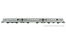 Arnold RENFE 591.300 3 Car DMU Silver III (DCC-Sound) HIN2352S N Gauge