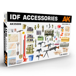 AK Interactive 35006 Israeli Defence Forces IDF Accessories 1:35 Model Kit
