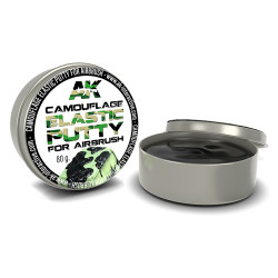 AK Interactive 8076 Camouflage Elastic Putty for Airbrushing 80g