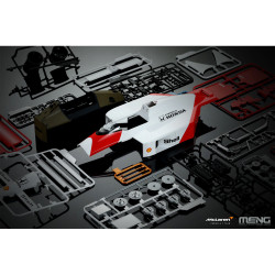 Meng Models RS-005 McLaren MP4/4 1988 (Pre-Coloured) 1:12 Model Kit