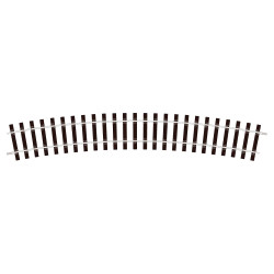 PECO ST-725 Standard Curve 2nd Radius 22.5deg Setrack Code 124 O Gauge Track