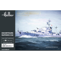 Heller 81094 Escorteurs Rapides E 52 1:400 Model Kit