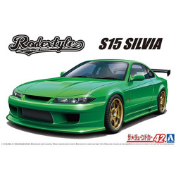 Aoshima 06148 Rodextyle S15 Nissan Silvia '99 1:24 Model Kit
